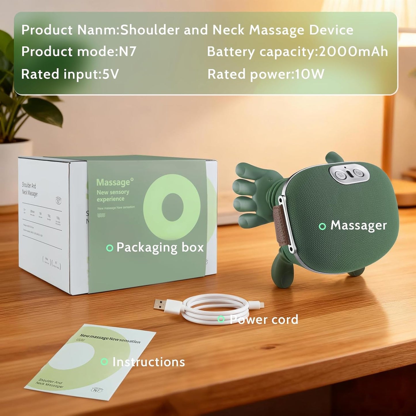 Neck Massager Upgraded Version